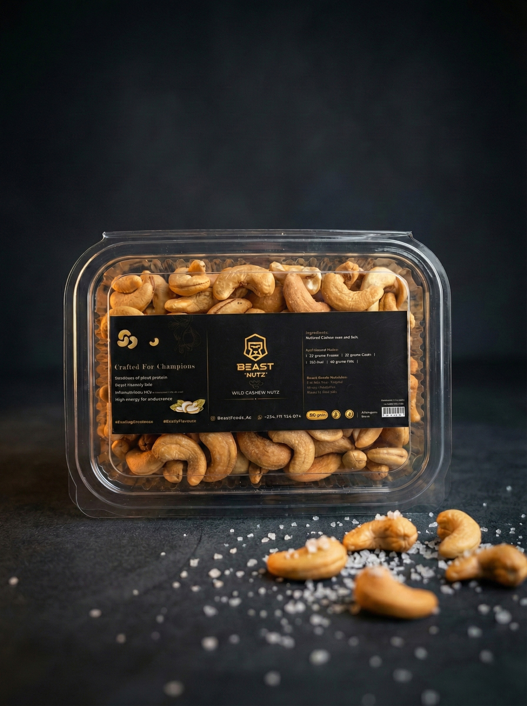 500 grams Cashew Nuts