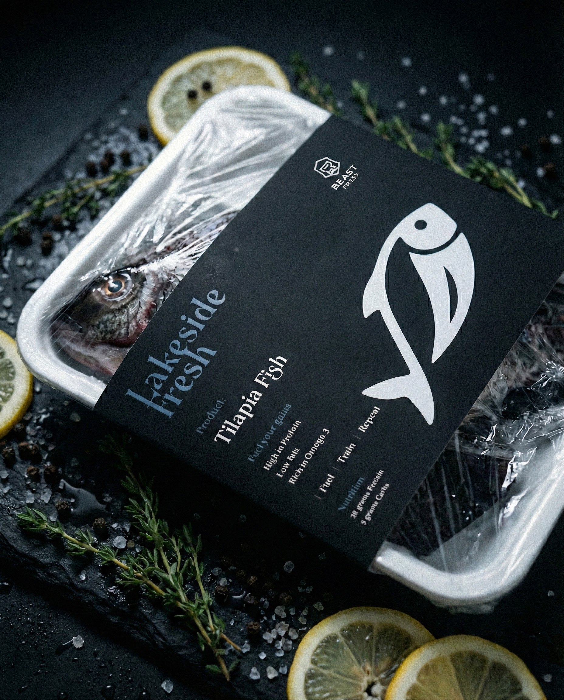 Lake-Side Fresh Raw Tilapia (Large)